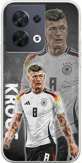 Euro 2024 Toni Kroos Oppo Reno 8 5g Flexible Tpu Transparent Silicone