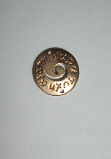 Dragoste Noroc de birou Amulet Rose Gold din Metal 3buc