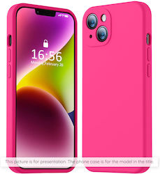 Techsuit Coperta din spate Silicon Fuchsia (Galaxy A35)