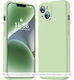 Techsuit Back Cover Green (Galaxy M55)