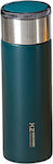 Bottle Thermos Stainless Steel / Plastic Green 600ml