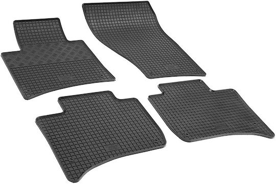 Rigum Set of Front and Rear Mats 4pcs for Volkswagen Touareg Porsche Cayenne Black