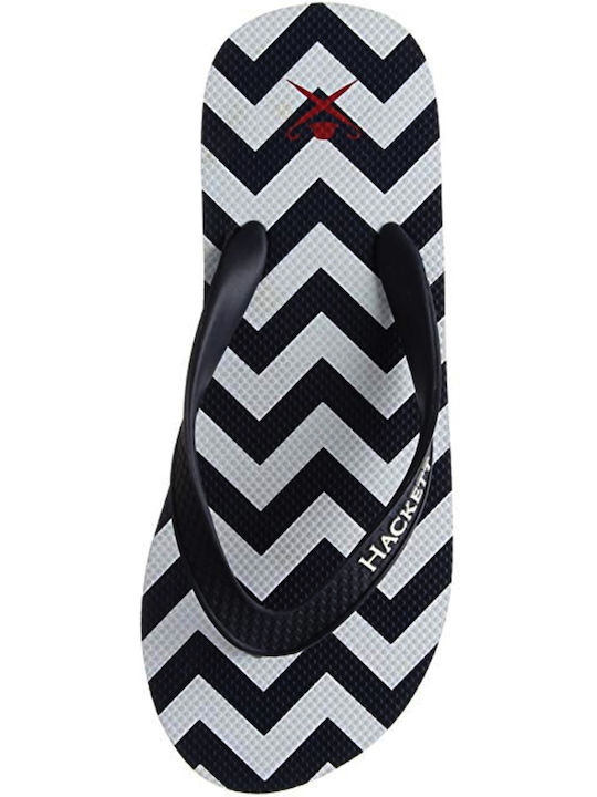 Hackett London Zig Zag Flip Flops