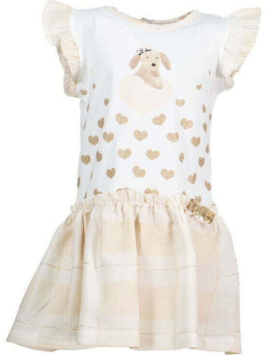 Dress 3097 (1-4 years) Beige