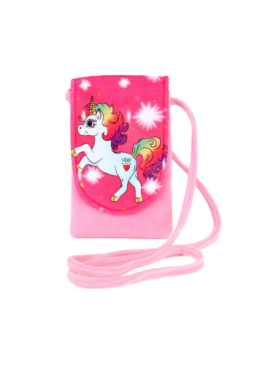 Kids Shoulder Bag Unicorn Pink Color