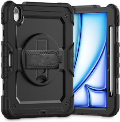 Tech-Protect Umschlag Rückseite Silikon / Kunststoff Schwarz iPad Air 11 6