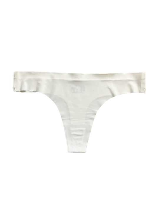 DYANA Laser Cut Thong 9511 - White