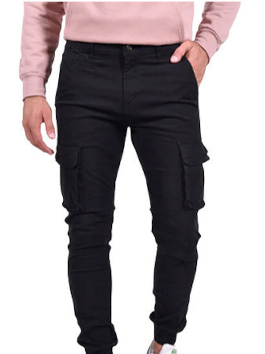 Men's Cargo Trousers Black