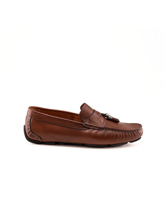 Moccasin Leather Infinity BLCK Brown