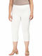 Dina Women's Pants Capri Pants white color