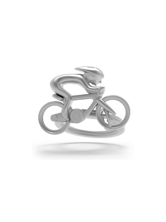 Keyring Cyclist TM069-01 Eros Nickel