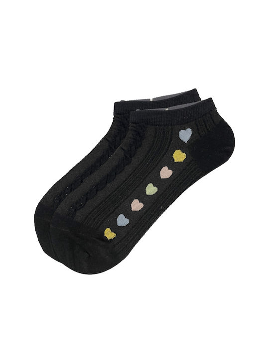 WAPAI Damensocken Schwarz - 51019-5