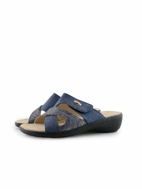 2-2228 B-Soft Women's Sandals BLUE