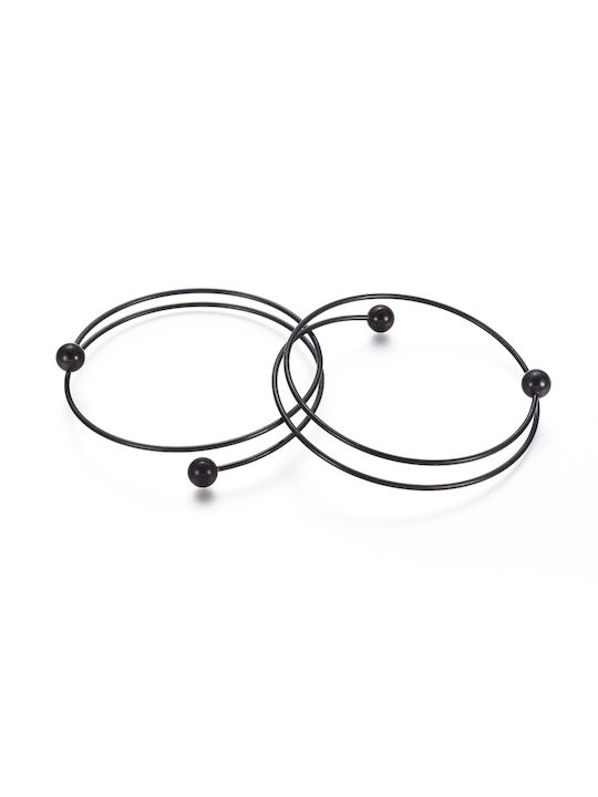 Steel Bracelet Black 65mm 1pc