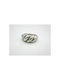 Steel Silver Twisted Ring