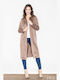 Figl Women's Long Coat Beige