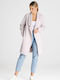 Figl Women's Coat with Belt Beige