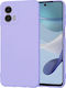 Techsuit Back Cover Σιλικόνης Μωβ (Moto G53)