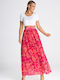 Figl Maxi Skirt in Fuchsia color