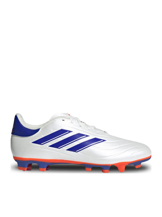 adidas Copa Pure 2 Club Pantofi de Fotbal cu crampoane Albe