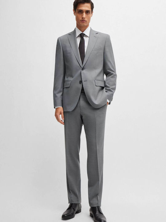 Hugo Boss Men's Suit Silver