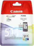 Canon CL-511 Μελάνι Εκτυπωτή InkJet Πολλαπλό (Color) (2972B010)