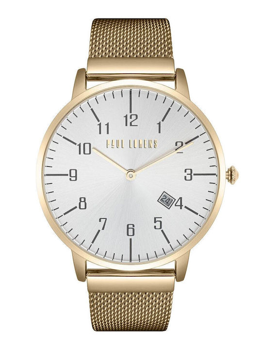 Paul Lorens Women's Watch with Gold Metal Bracelet