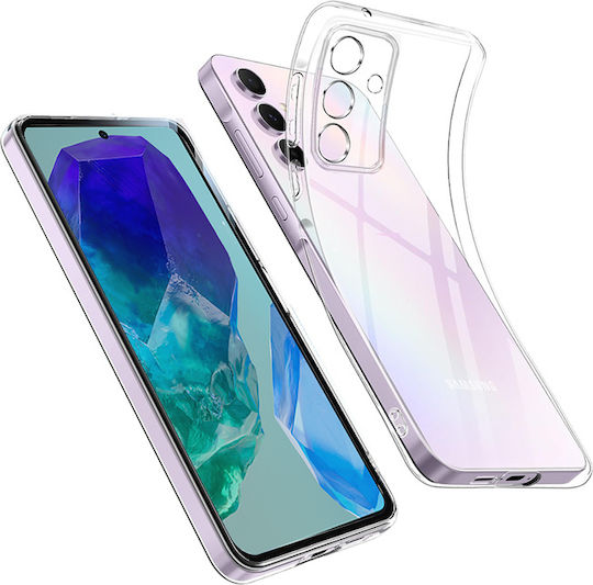 Orso Crystal Gel Back Cover Σιλικόνης 0.6mm Διάφανο (Galaxy M55)