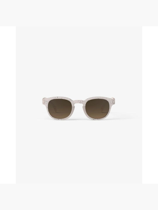Izipizi C Sunglasses with Ceramic Beige Plastic...