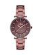 G.Rossi Women's Watch with Purple Metal Bracelet