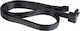 Silverstone Sst-pp14-90 12+4 Pin Psu To 12+4 Pin Gpu 90° Angled 12vhpwr Pcie Gen5 Cable 65cm Black