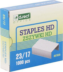 D.rect Set of 1000pcs Paper Clips