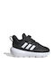 Fortarun 2.0 Αθλητικά Παιδικά Παπούτσια Running με Σκρατς Core Black / Cloud White