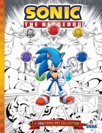 Sonic Hedgehog Idw Comic Art Collection Idea & Design Works Hardback