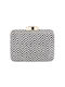 Boho Clutch Bag Woven Straw