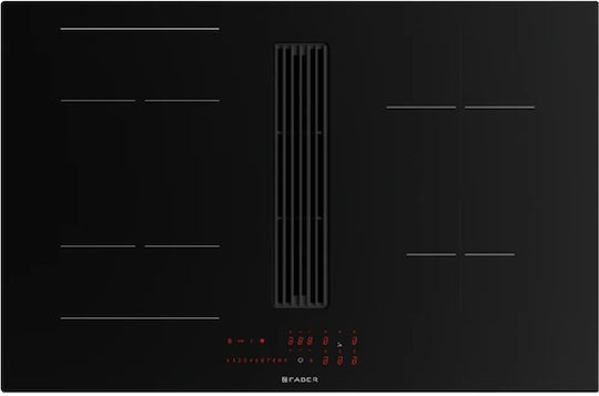 Faber Galileo Linear F830 Επαγωγική Εστία Αυτόνομη με Απορροφητήρα 83x52εκ.