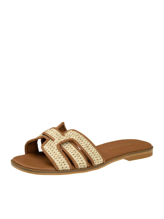 Carad Shoes Кожени Дамски Сандали Тауп