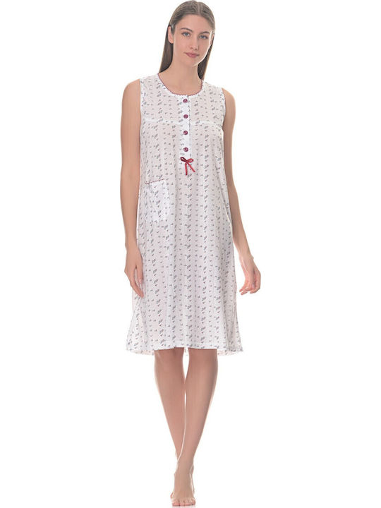 Love Summer Women's Nightdress White