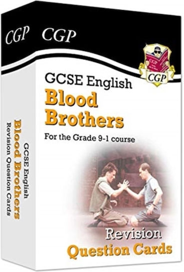 Gcse English Blood Brothers Revision Question Cards Coordination Group Publications Ltd Cgp Hardback