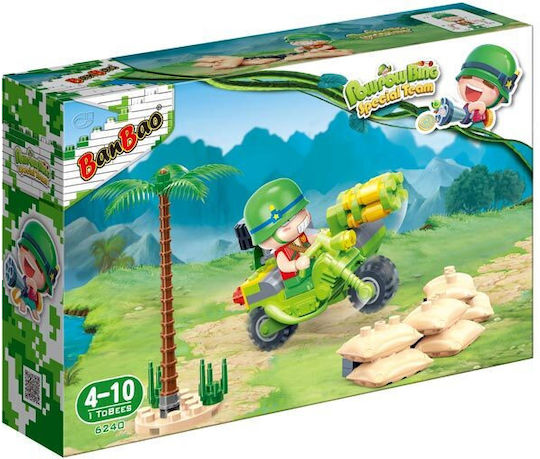 Banbao Bausteine Forest Patrol für 5-10 Jahre Jahre 84Stück