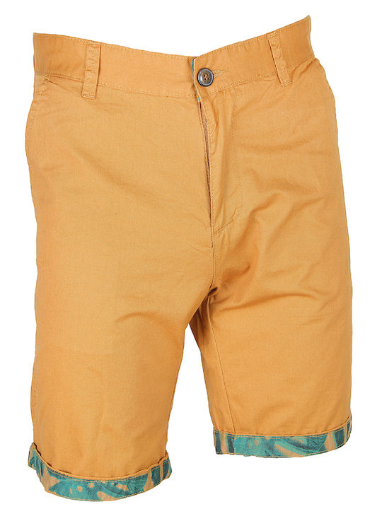 Double Men's Shorts Mustard