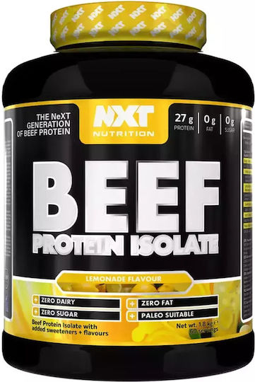 Nxt Nutrition Beef Protein Isolate με Γεύση Lemonade 1.8kg