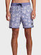 RVCA Freeport Men's Swimwear Shorts MOV with Patterns