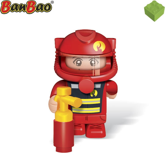 Banbao Blocuri Firefighter pentru 4+ Ani 1buc