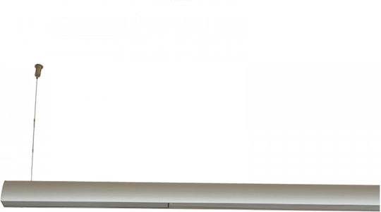 DIL XF121C Fluorescent Ceiling Light T5 Shape for G5 Base L150xD3.3xH3.3cm