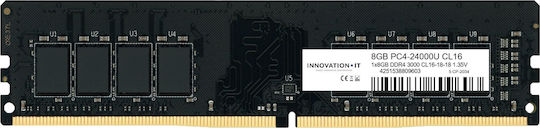 Innovation IT 8GB DDR4 RAM mit Geschwindigkeit 3000 für Schreibtisch