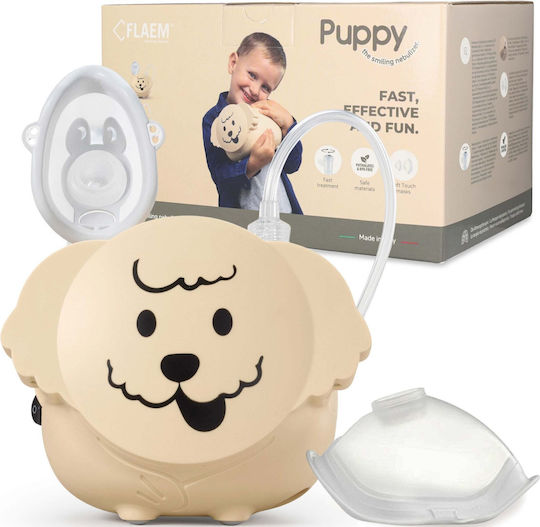 Flaem Puppy Pneumatic Nebulizer Inhaler 0.4 Ml Min