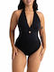 One Piece Swimsuit with Removable Padding Azzurra