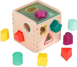 Battat Shape Sorting Toy made of Wood for 18++ Months