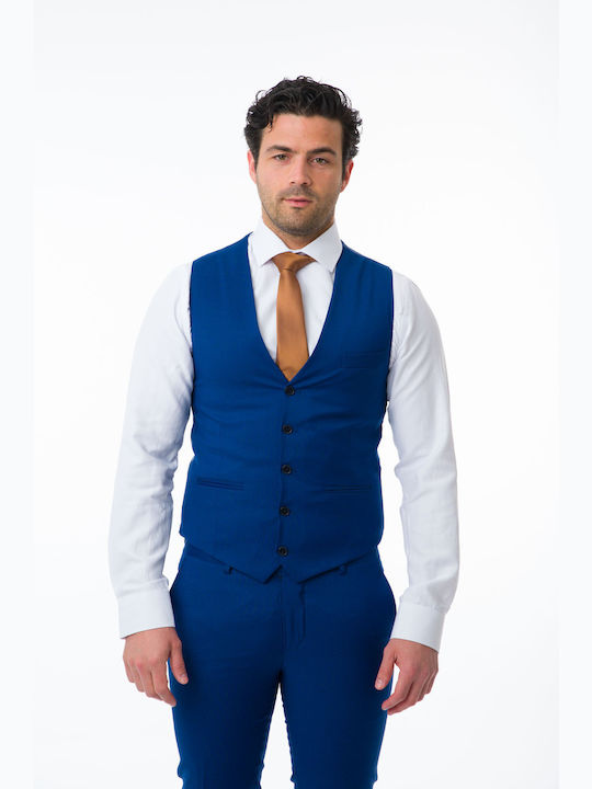 Italian Job Men's Vest Blue